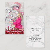 Snapping Special Moments Verjaardagsfotograaf Visitekaartje (Voorkant / Achterkant)