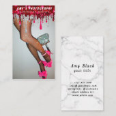 Snapping Special Moments Verjaardagsfotograaf Visitekaartje (Voorkant / Achterkant)