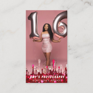 Snapping Special Moments Verjaardagsfotograaf Visitekaartje