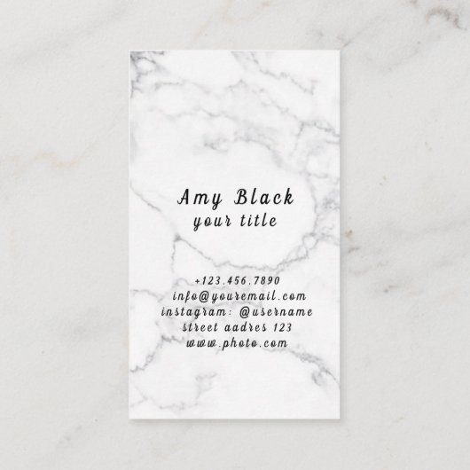 Snapping Special Moments Verjaardagsfotograaf Visitekaartje (Achterkant)