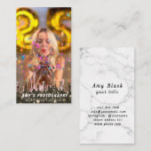 Snapping Special Moments Verjaardagsfotograaf Visitekaartje (Voorkant / Achterkant)