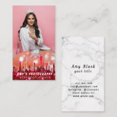 Snapping Special Moments Verjaardagsfotograaf Visitekaartje (Voorkant / Achterkant)