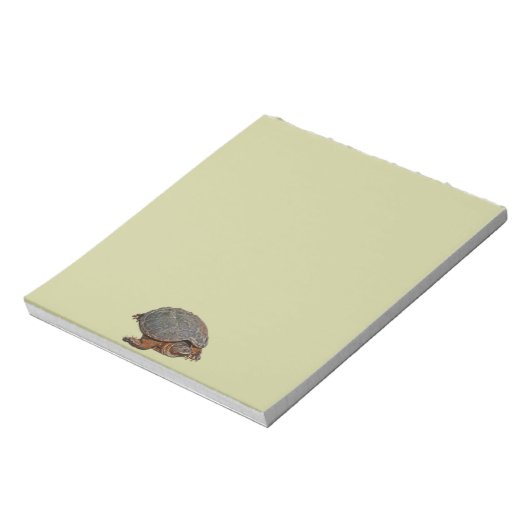 Snapping Turtle Terrapin-lover Gift Notitieblok (Linkerzijde)