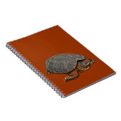 Snapping Turtle Terrapin-lover Gift Notitieboek (Rechterzijde)