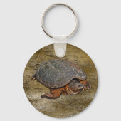 Snapping Turtle Terrapin-lover Gift Sleutelhanger (Voorkant)
