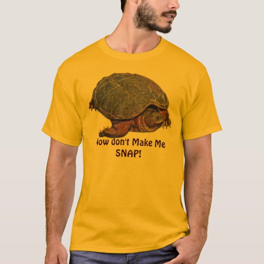 Snapping Turtle Terrapin-lover Gift T-shirt (Voorkant)
