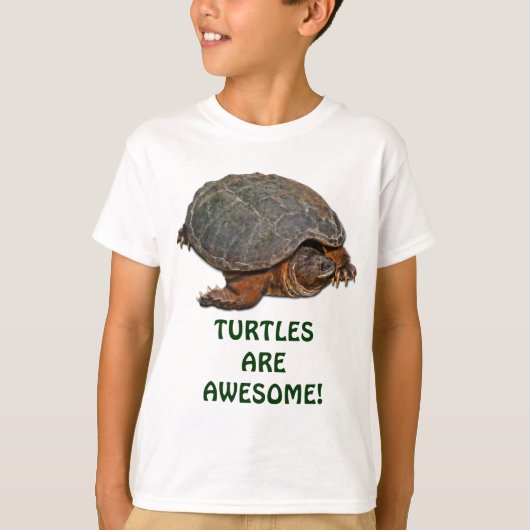 Snapping Turtle Terrapin-lover Gift T-shirt (Voorkant)