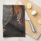 Snapping Turtle Terrapin-lover Gift Theedoek (Quarter Fold)