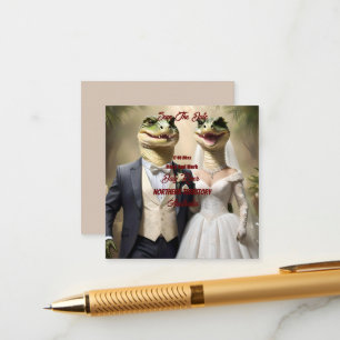 Snapping Up Love: een krokodillenhuwelijk Informatiekaartje