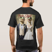 Snapping Up Love: een krokodillenhuwelijk T-shirt (Achterkant)