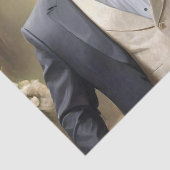 Snapping Up Love: een krokodillenhuwelijk Tissuepapier (Detail)