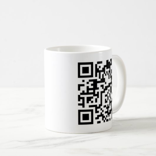 Snappr.net - Aangepaste Codemug Koffiemok (Voorkant rechts)