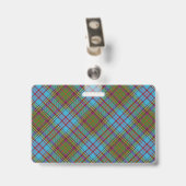 Snappy Clan Anderson Tartan Badge (Achterkant met clip)