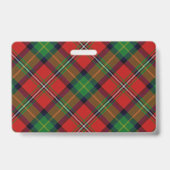 Snappy Clan Boyd Tartan Badge (Achterkant)
