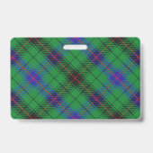Snappy Clan Davidson Tartan Badge (Achterkant)