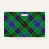 Snappy Clan Davidson Tartan Badge (Achterkant)