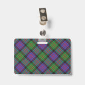 Snappy Clan Donald MacDonald Tartan Badge (Achterkant met clip)