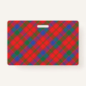Snappy Clan Donnachaidh Robertson Tartan Badge (Achterkant)