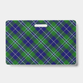 Snappy Clan Douglas Tartan Badge (Achterkant)