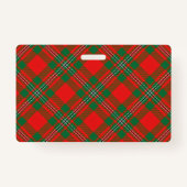 Snappy Clan Gregor MacGregor Tartan Badge (Achterkant)