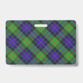 Snappy Clan Gunn Tartan Badge (Achterkant)
