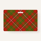 Snappy Clan Hay Tartan Badge (Achterkant)