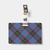 Snappy Clan Home Hume Tartan Badge (Achterkant met clip)
