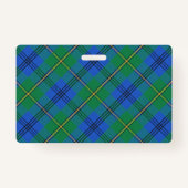 Snappy Clan Johnstone Tartan Badge (Achterkant)