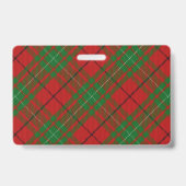 Snappy Clan MacAulay Tartan Badge (Achterkant)
