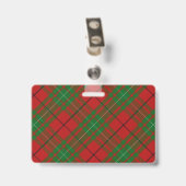 Snappy Clan MacAulay Tartan Badge (Achterkant met clip)