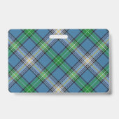 Snappy Clan MacDowall Tartan Badge (Achterkant)
