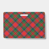 Snappy Clan MacDuff Tartan Badge (Achterkant)
