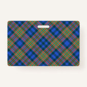 Snappy Clan MacLellan Tartan Badge (Achterkant)