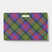 Snappy Clan MacLennan Tartan Badge (Achterkant)