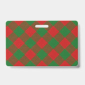 Snappy Clan Moncreiffe Tartan Badge (Achterkant)
