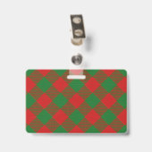Snappy Clan Moncreiffe Tartan Badge (Achterkant met clip)