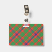 Snappy Clan Skene Skotse Plaid Badge (Achterkant met clip)
