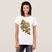 Snappy Gouden BOOM Custom Design T-shirt (Voorkant volledig)