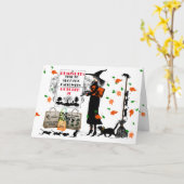 Snappy Halloween Kaart (Gele Bloem)