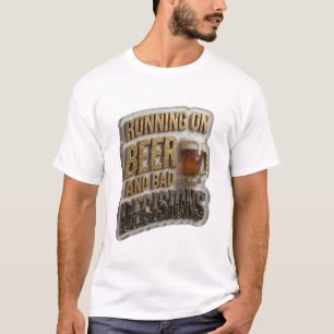 Snappy OP BIER EN SLECHTE BESLISSINGEN T-shirt