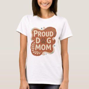 Snappy Orange TROTS DOCHTER VAN EEN HOND Statement T-shirt
