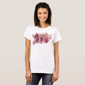 Snappy Roze PINK PATROL Statement T-shirt (Voorkant volledig)
