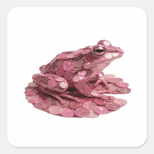 Snappy Roze ROZE KIKKER Sticker Motief (Voorkant)