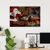Snappy Santa Poster (Thuiskantoor)