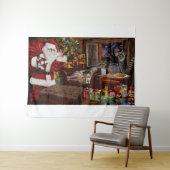 Snappy Santa Wandkleed (In Situ (horizontaal))