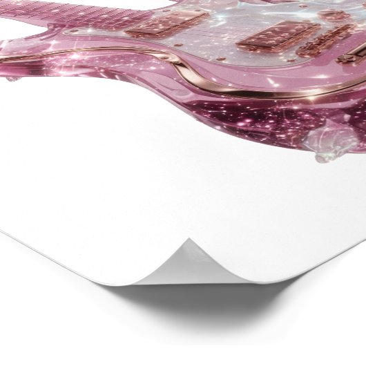 Snappy Silver ABSTRACTE KUNST Ontwerp Poster (Hoek)