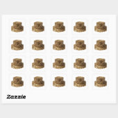 Snappy Silver GOLDEN COINS HAT Sticker Print (Vel)