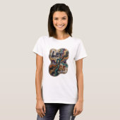 Snappy Silver LET IT BE Custom T-shirt (Voorkant volledig)