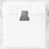 Snappy Silver UNA POLO GETI CALLA ME Gift Sticker (Tas)