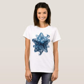 Snappy Silver WATER STAR Aangepast ontwerp T-shirt (Voorkant volledig)